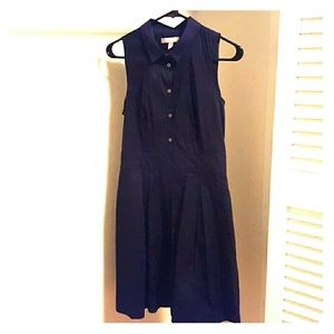 Navy sleeveless dress