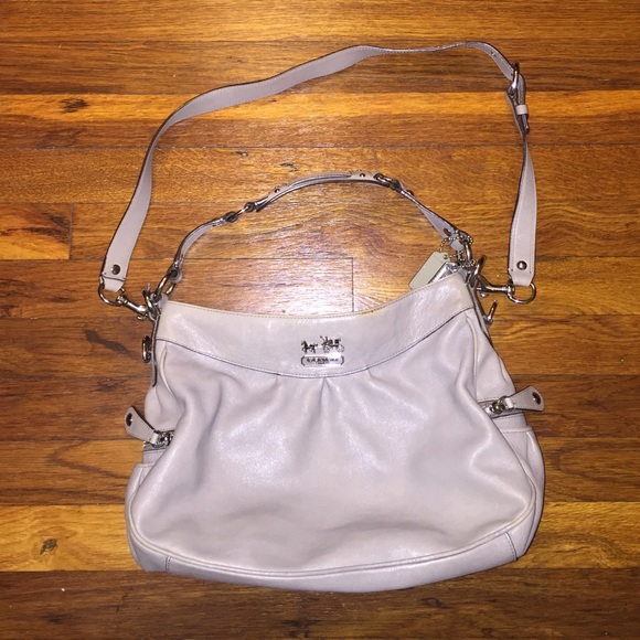 Coach Leather Hobo Bag
