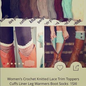 Top cuff leg warmers