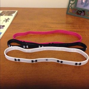 3 under armour headbands