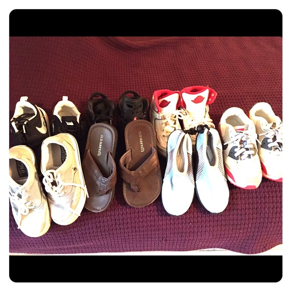 Boys tennis shoes size 12 and 13