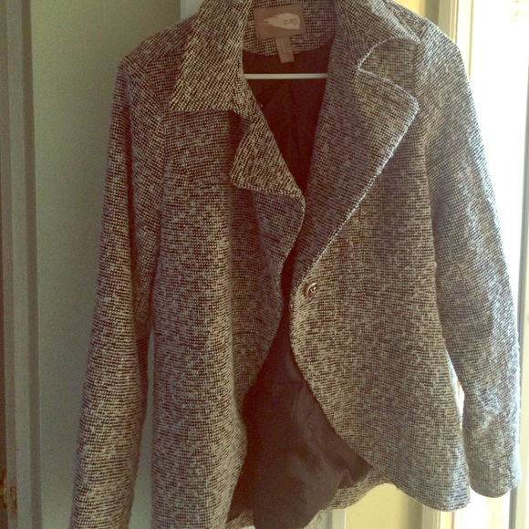 Cool blazer worn for photo shoot