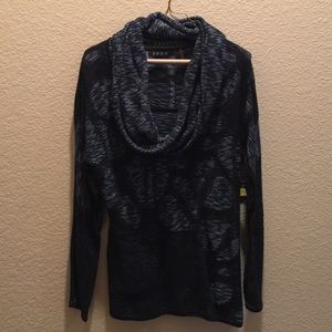 Zozo sweater with matching cowl scarf
