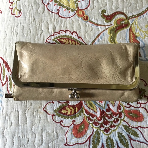 Large Leather Hobo Wallet