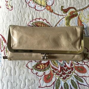 Large Leather Hobo Wallet