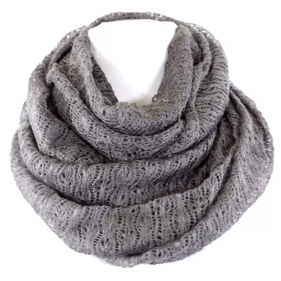 ‼️ LAST CALL PRICE FIRM‼️
Gray Crochet Infinity Scarf - Picture 2 of 4