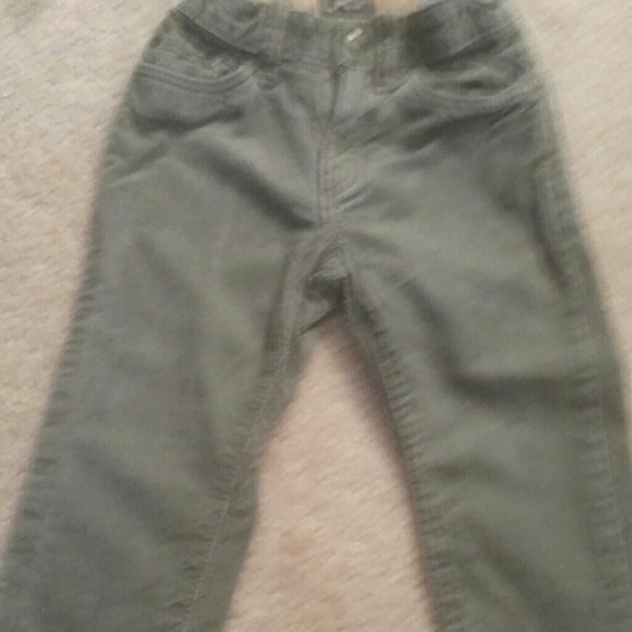 Army Green Toddler Corduroy