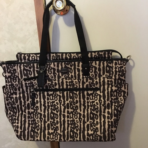 Coach diaper bag