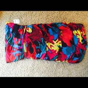 Charlotte Russe Colorful Dress Size L (12) NWT