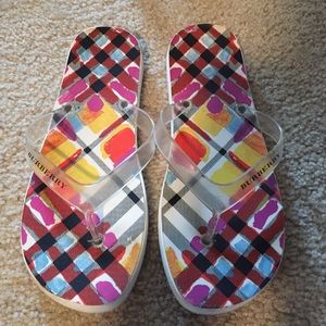 Burberry flip flop