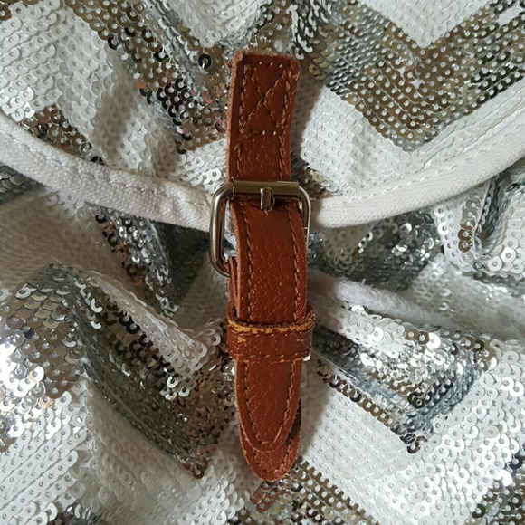 PINK by VS Sequin backpack ?????? main image 4
