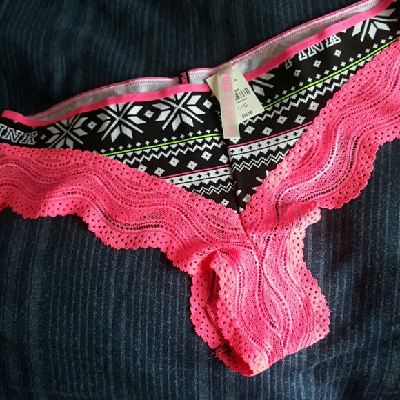 PINK Victoria's Secret Other - PINK alpine print panties (large)????