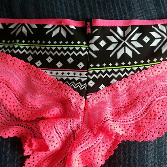 PINK alpine print panties (large)???? - Picture 3 of 4