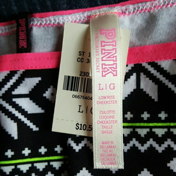 PINK alpine print panties (large)???? - Picture 4 of 4