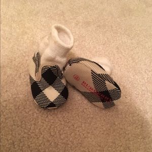 Burberry newborn footies