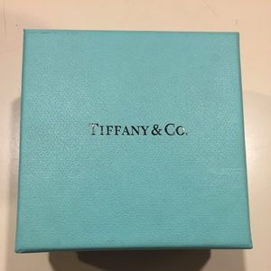 Tiffany box and suede bag