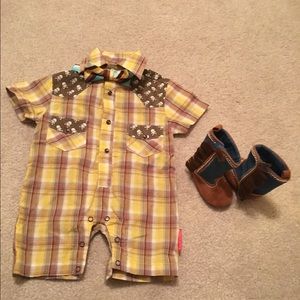 Baby cowboy outfit