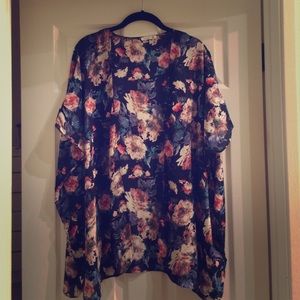 Floral kimono