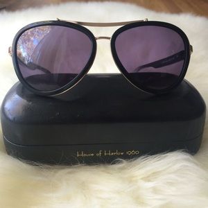 House of Harlow Aviator Sunglasses