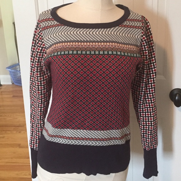 ModCloth Sweaters - Multi pattern fitted sweater