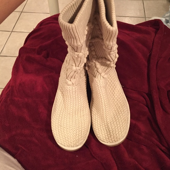 UGG Shoes - UGG classic argyle knit boots