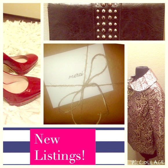 Check my closet, new listings!