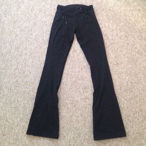 Lulu Long Black Bell Pants