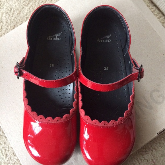 Girls Red Danko Shoes!!!