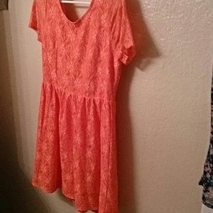 Pink dress