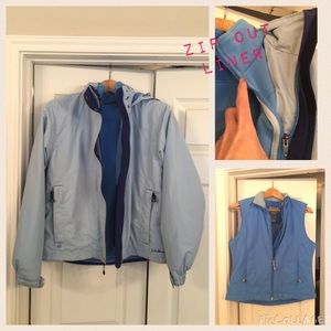 🎉GET THIS OUT O MY CLOSET!🎉LL Bean ski coat/vest