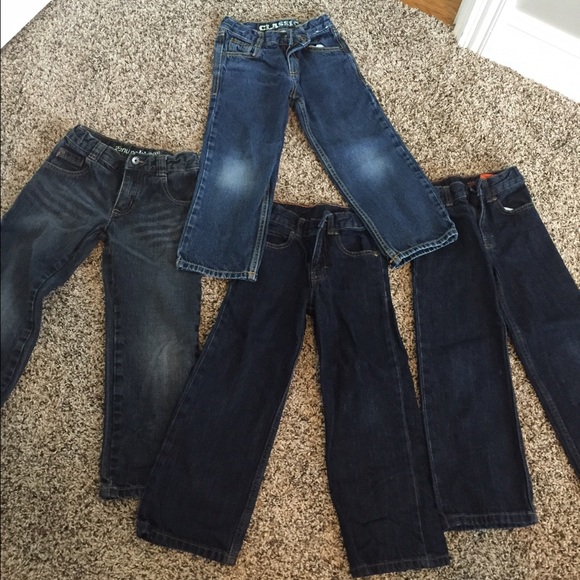 Bundle: 4 pairs of boys 5T jeans