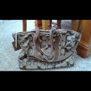 Coach Diaper/Travel Bag