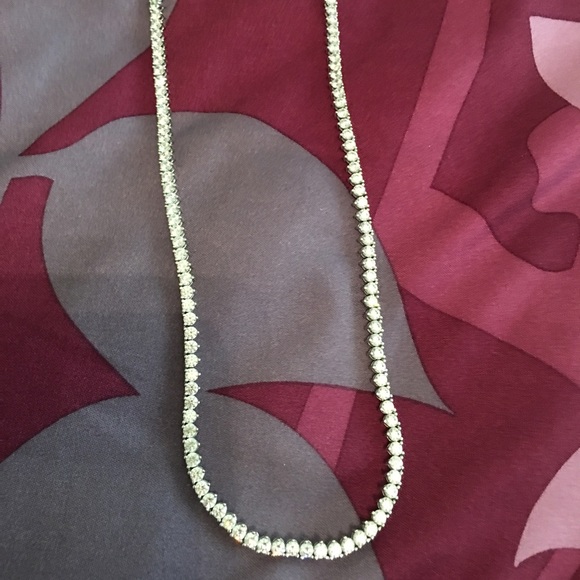 Beautiful cubic zirconia necklace