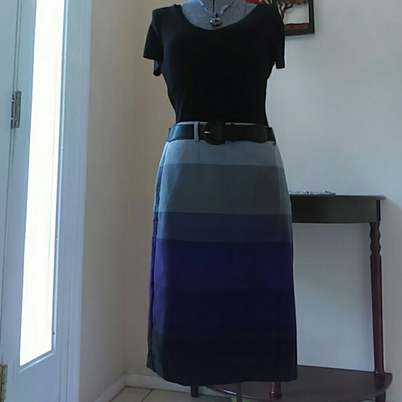 Purple and grey gradient A line