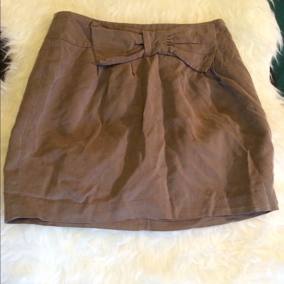 SOLD NWOT Suede skirt. Department store skirt - Picture 4 of 4