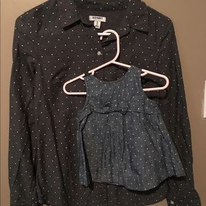 Old navy and babygap mother and daughter outfit