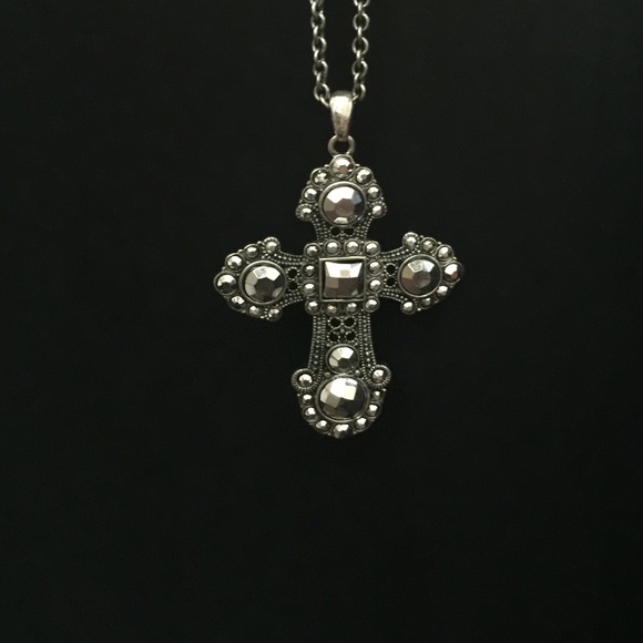 Cross pendant.