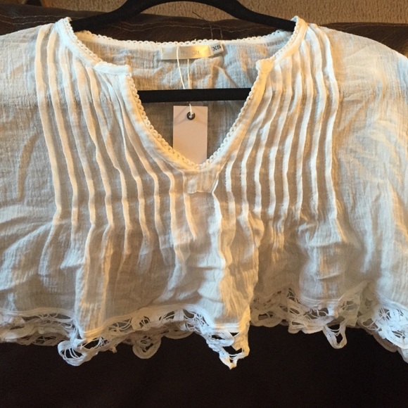LF millau white crop top - Picture 3 of 3