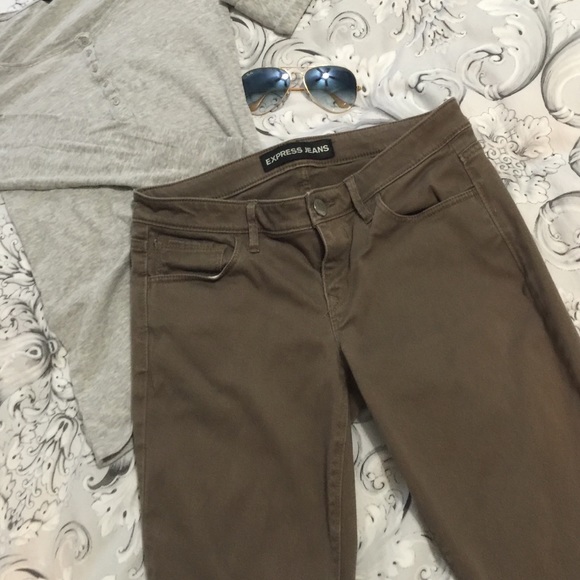Express skinny jeggings