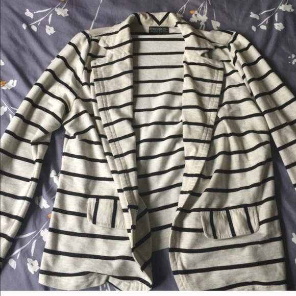 Striped Blazer