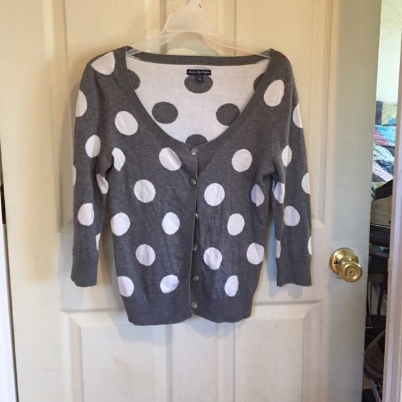 AE Polka Dot Cardigan - Picture 2 of 4
