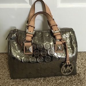 Michael Kors Metallic Tote
