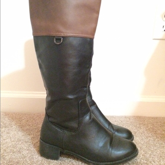 Brown/Black Winter Boots