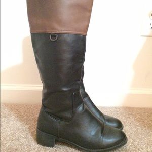 Brown/Black Winter Boots