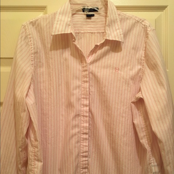 Women's chap striped button down XL - Picture 1 of 1