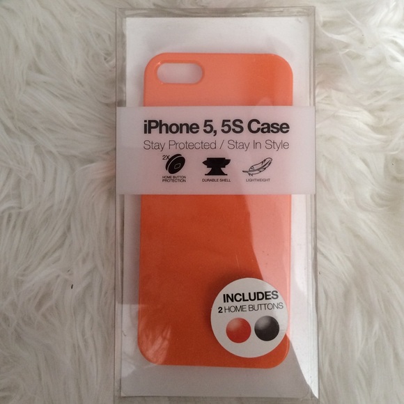 Orange iPhone 5 5s cover