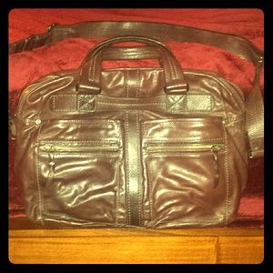 Andrew marc leather briefcase bag