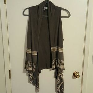 Sleeveless Cardigan