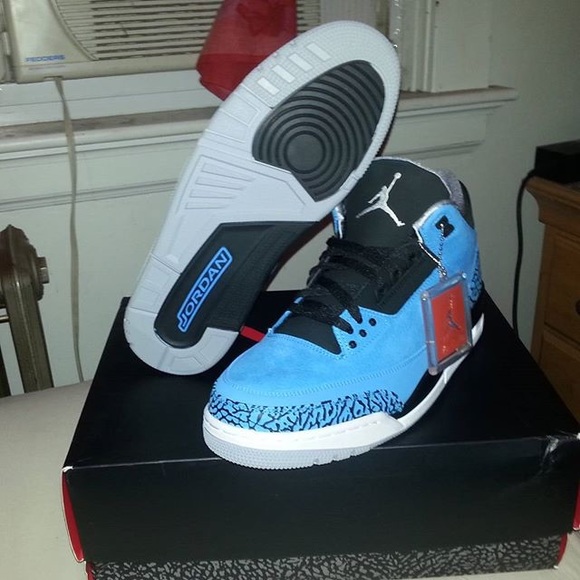 Powder blue 3s Size 10 - Picture 2 of 2