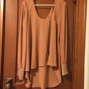 Bobbles and Lace top